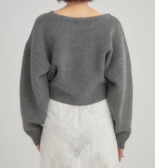  「BIGロゴドロストニット」|ニット・セーター|