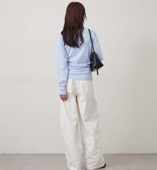  「オフショルヘム カットソー」|Tシャツ・カットソー|