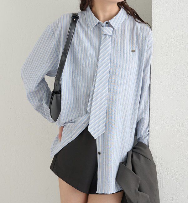  「ネクタイシャツ」|シャツ・ブラウス|
