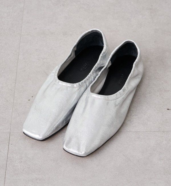  「【PELLICO SUNNY】 スクエアトゥプレーンバレェ」|パンプス|