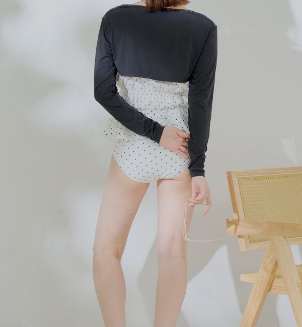  「【水着】ボレロレイヤード3点セット」|ビキニ|