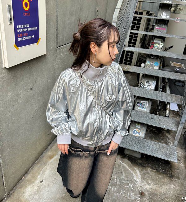  「【SLOPPY/スロッピー】 Sロゴナイロントラックジャケット」|その他|