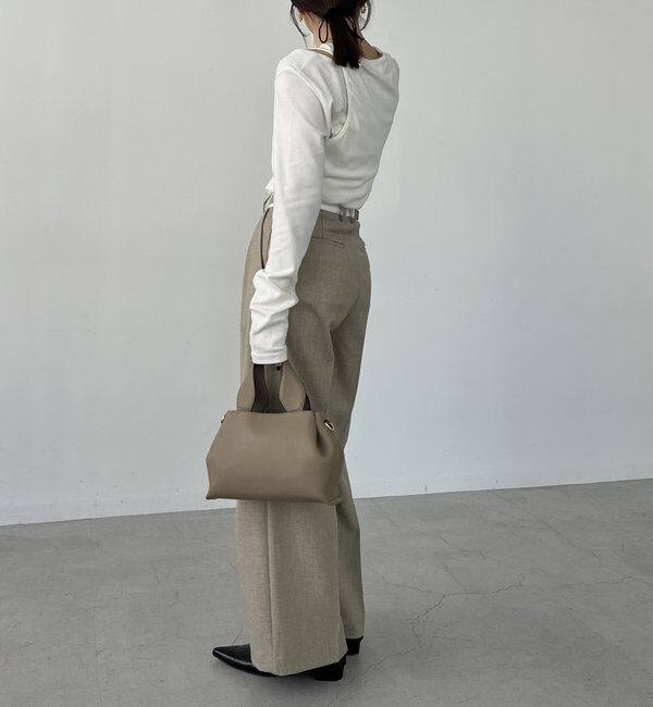  「【C.L】【セットアップ対応】マーベルトタックパンツ」|チノ|