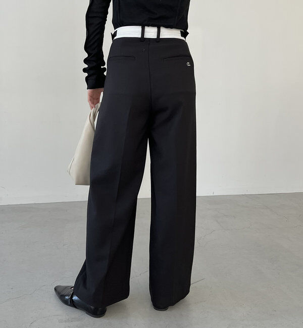  「【C.L】【セットアップ対応】マーベルトタックパンツ」|チノ|