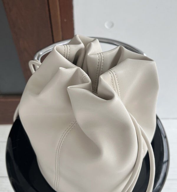  「ソフト巾着ショルダーバッグ」|トートバッグ|