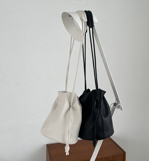  「ソフト巾着ショルダーバッグ」|トートバッグ|