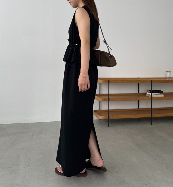  「【低身長サイズあり】バルーンペプラムワンピース」|ワンピース|