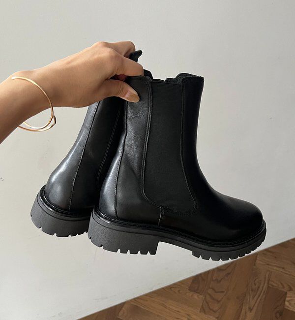  「サイドゴアブーツ」|ロングブーツ|