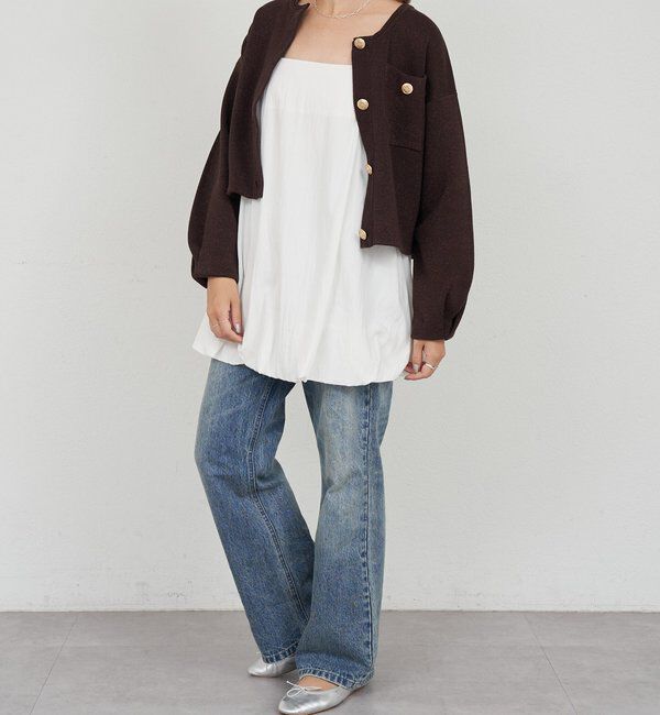  「バルーンチュニックキャミ」|キャミソール|