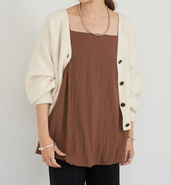  「バルーンチュニックキャミ」|キャミソール|