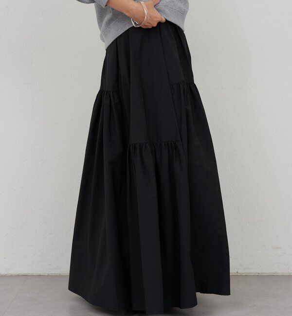  「タフタボリュームスカート」|スカート|
