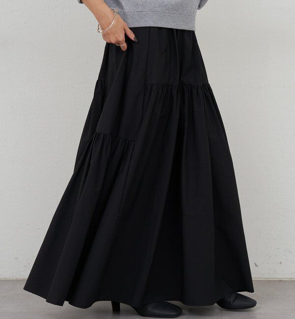  「タフタボリュームスカート」|スカート|