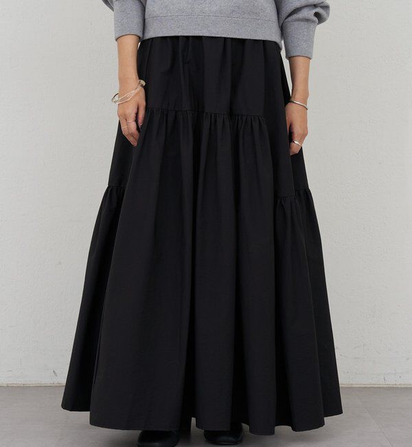  「タフタボリュームスカート」|スカート|
