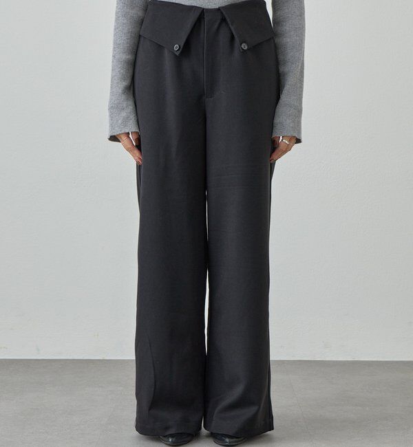  「2WAYウエストデザインパンツ」|チノ|