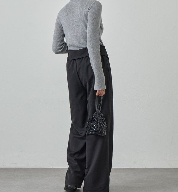  「2WAYウエストデザインパンツ」|チノ|