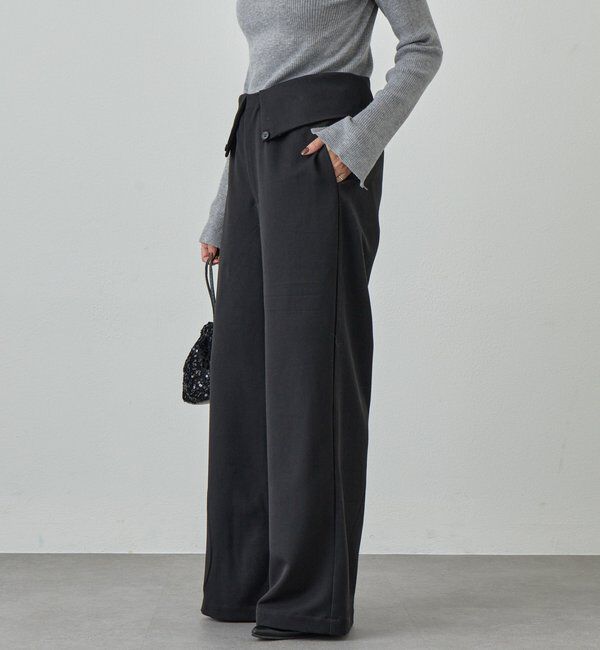  「2WAYウエストデザインパンツ」|チノ|