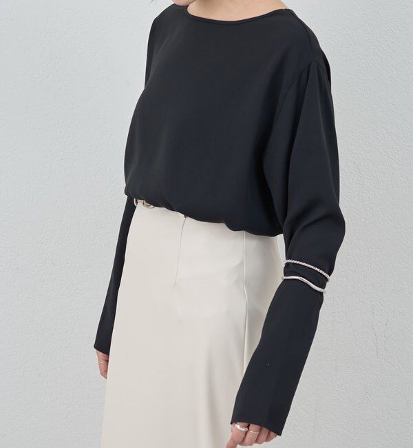  「【26SS予約】サイドスリットブラウス」|シャツ・ブラウス|
