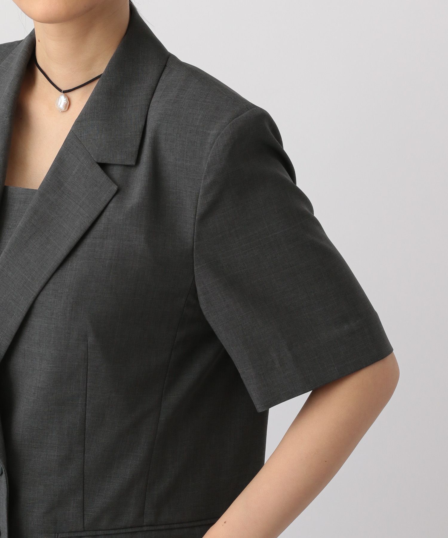 A part by 「ビックショルダージャケット_半袖」|その他|