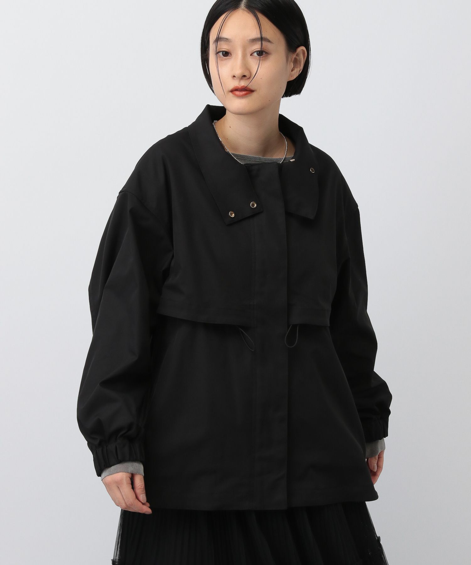 A part by 「【撥水加工付き】スタンドブルゾン」|ブルゾン・スタジャン|