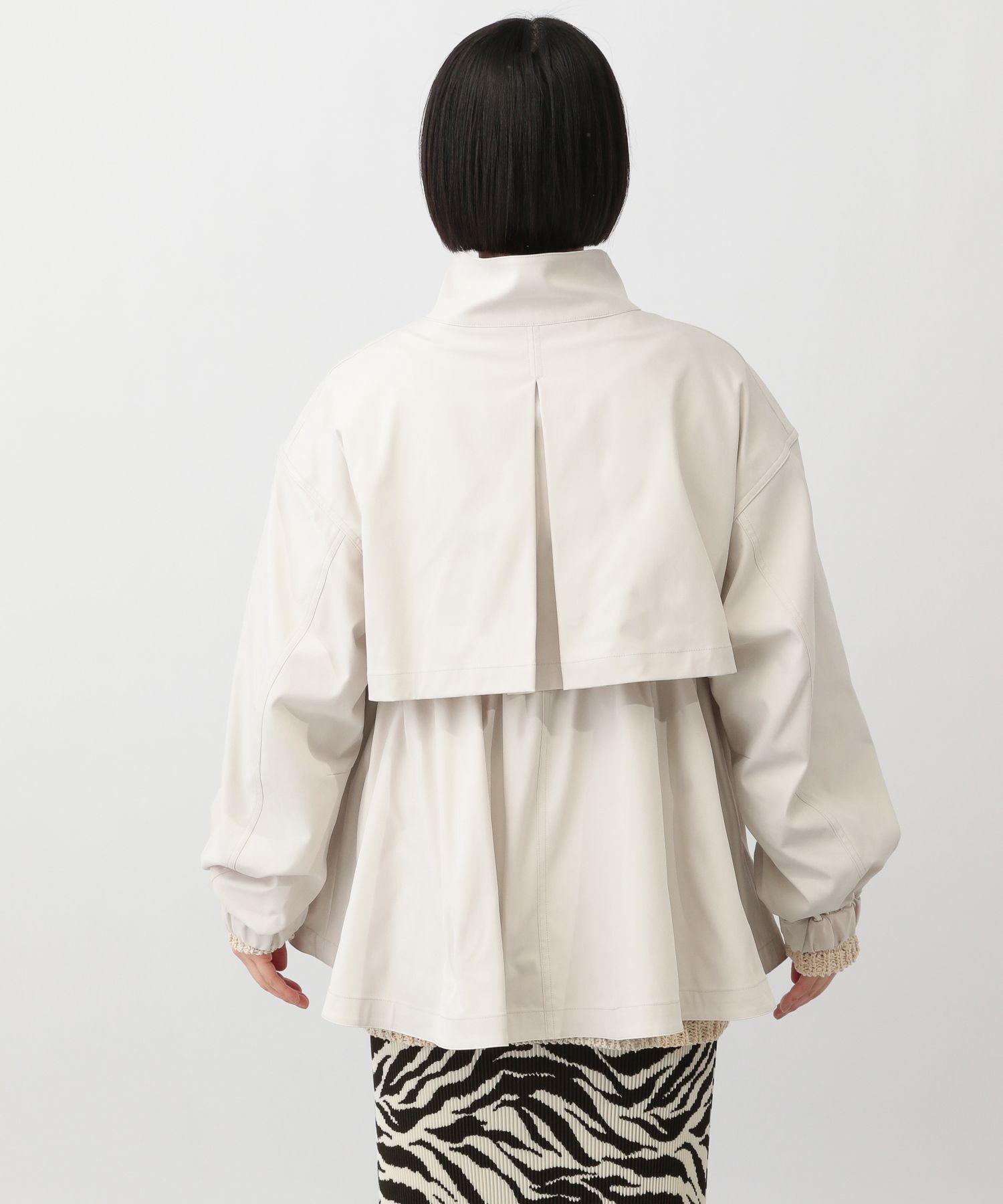 A part by 「【撥水加工付き】スタンドブルゾン」|ブルゾン・スタジャン|