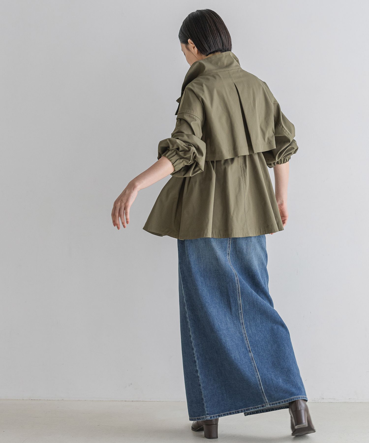 A part by 「【撥水加工付き】スタンドブルゾン」|ブルゾン・スタジャン|