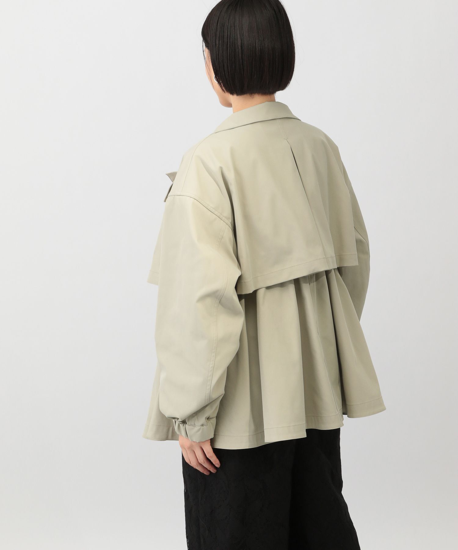A part by 「【撥水加工付き】スタンドブルゾン」|ブルゾン・スタジャン|