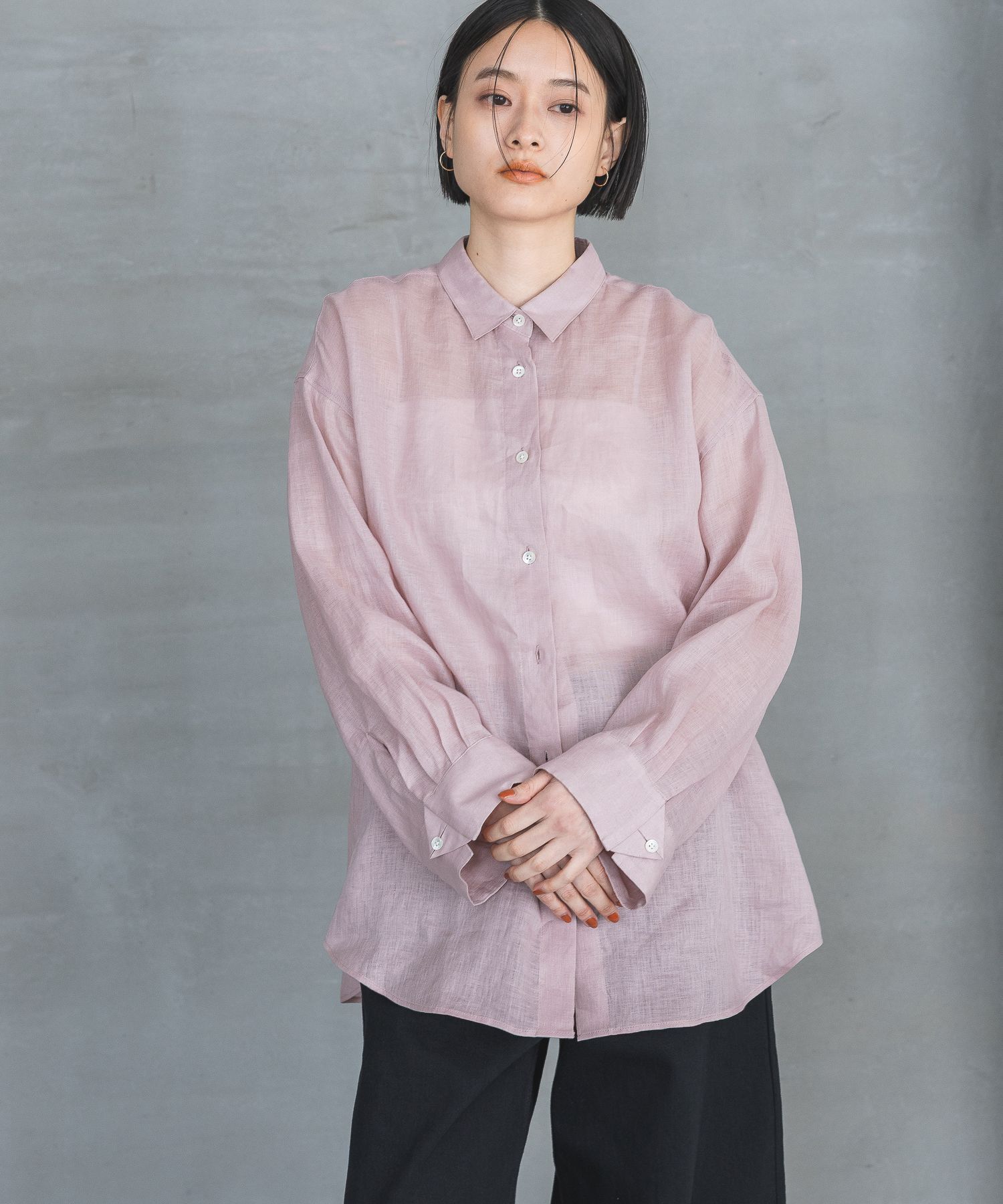 A part by 「ルランゼフィールリネンシャツ」|シャツ・ブラウス|