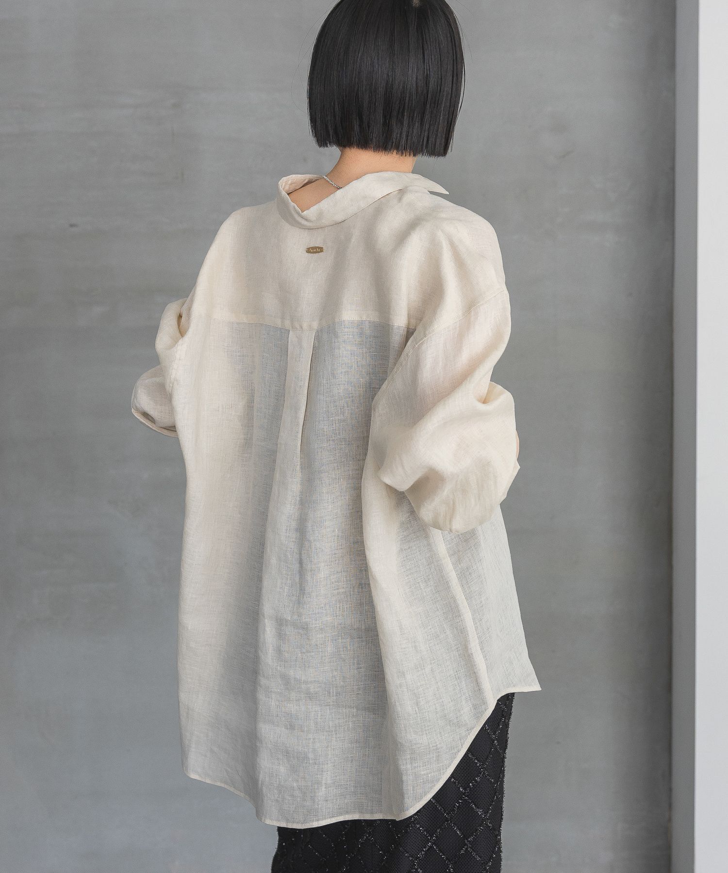 A part by 「ルランゼフィールリネンシャツ」|シャツ・ブラウス|