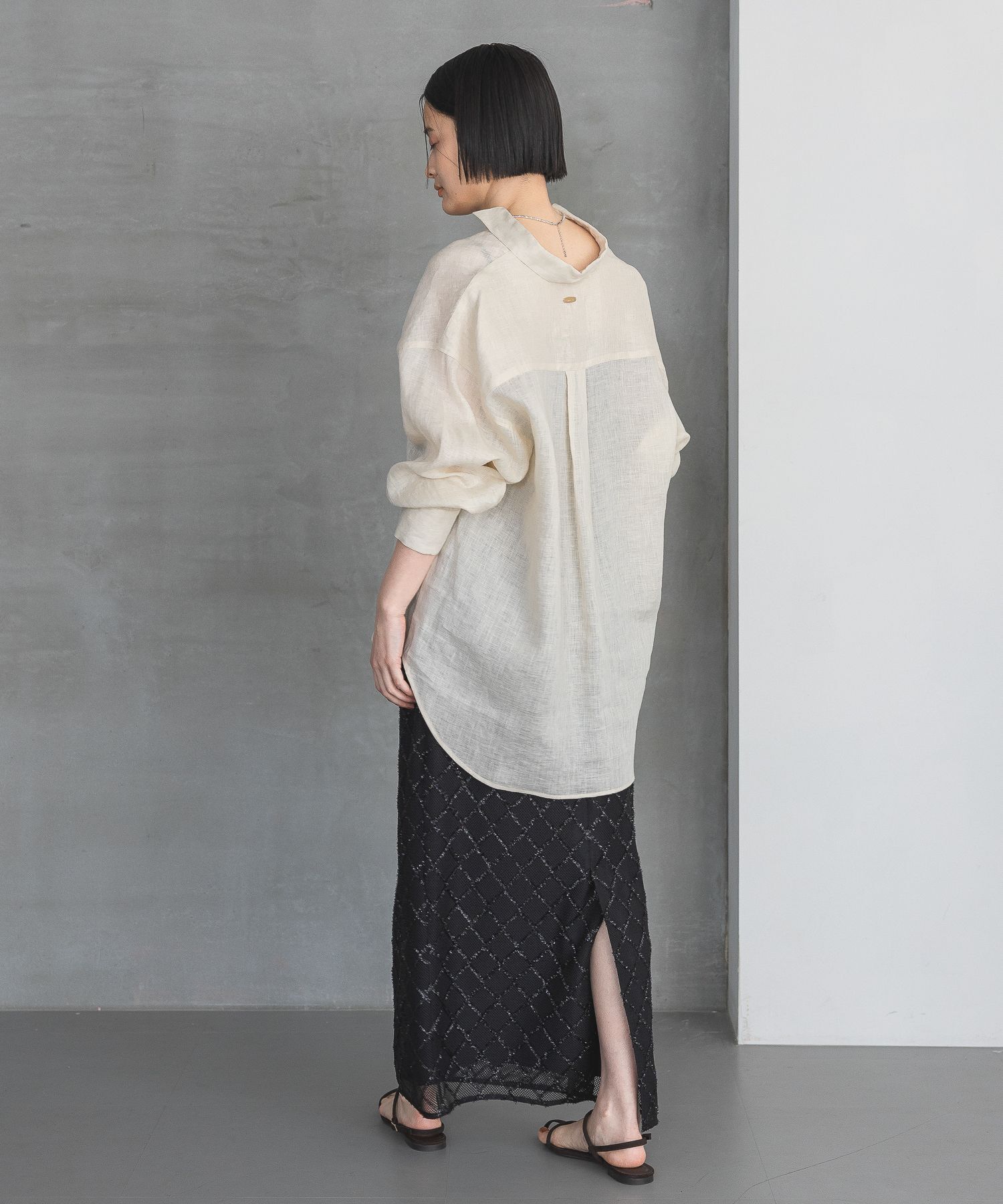 A part by 「ルランゼフィールリネンシャツ」|シャツ・ブラウス|