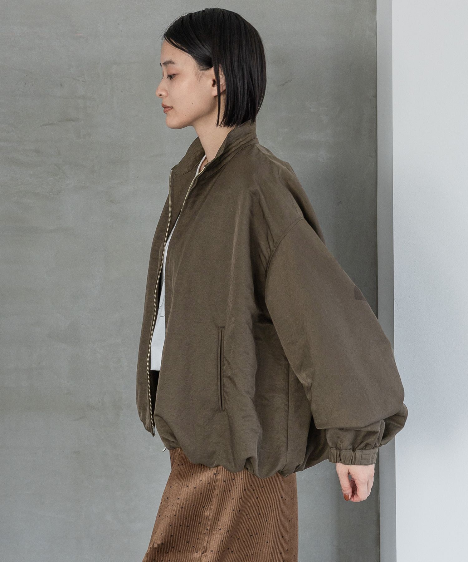 A part by 「【セットアップ対応】ナイロンバルーンブルゾン」|ブルゾン・スタジャン|