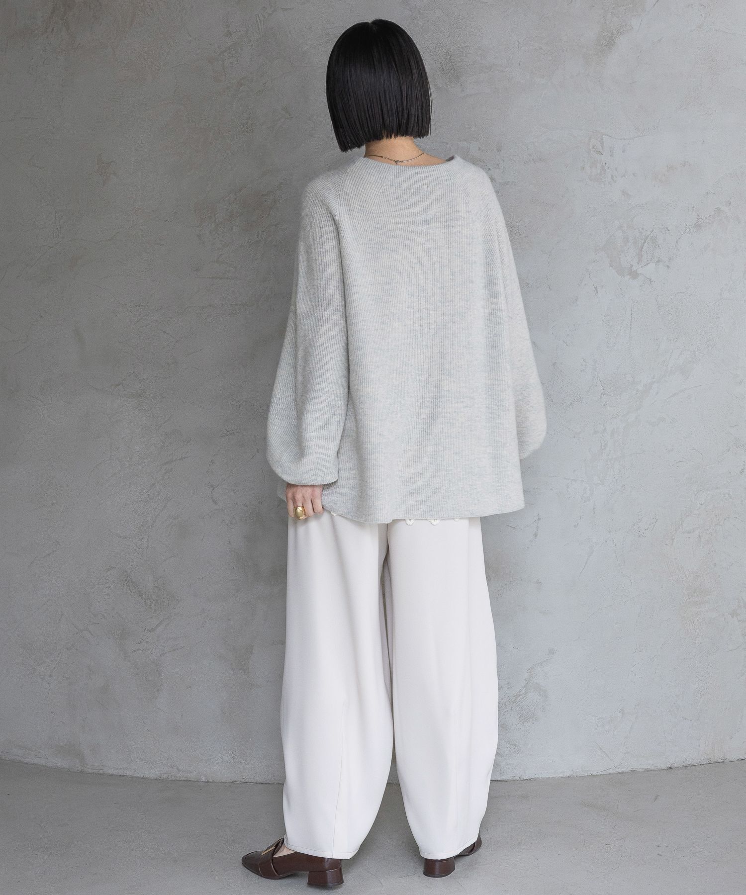 A part by 「【Sサイズ展開】イージーコクーンパンツ」|スラックス|