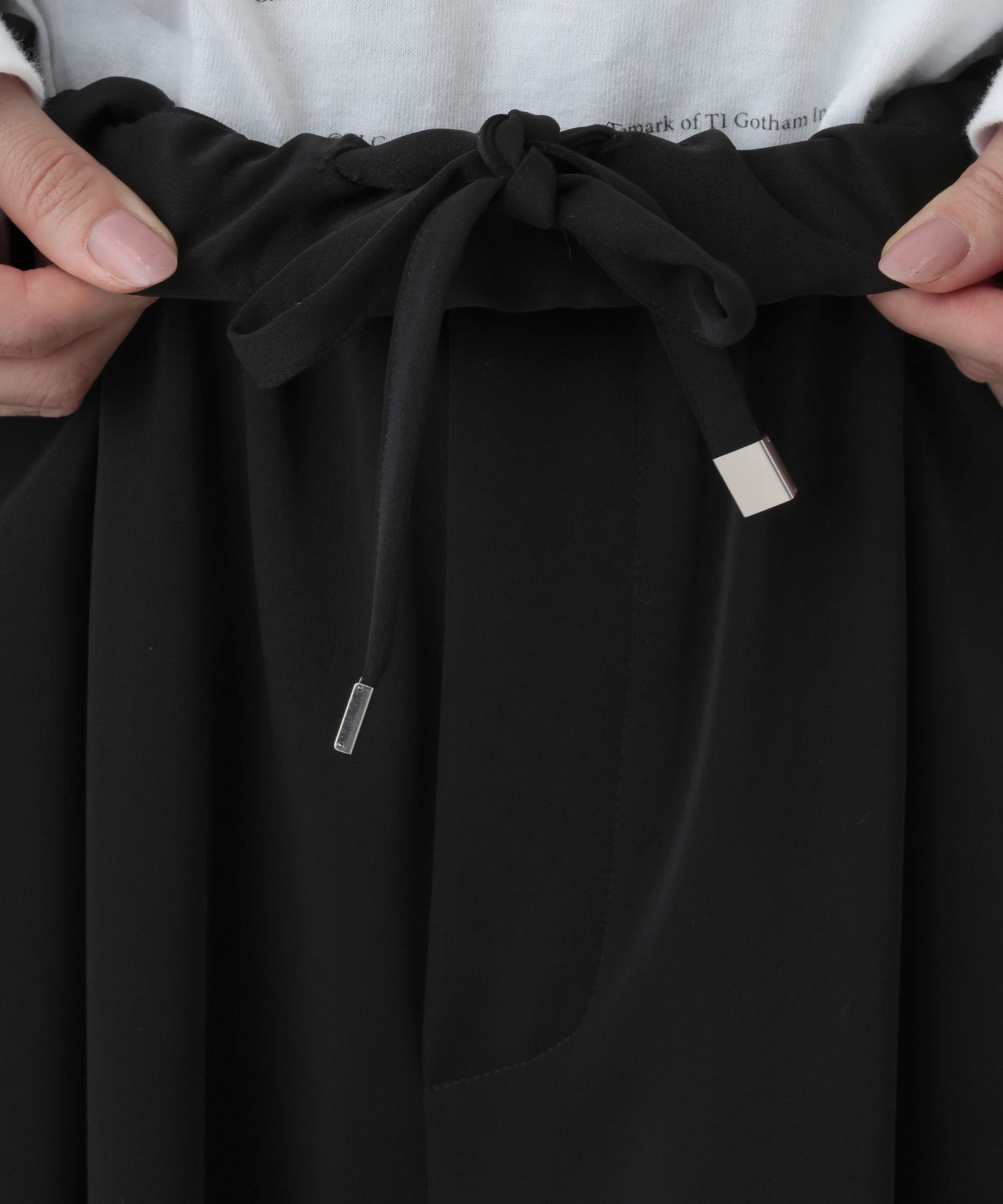 A part by 「【Sサイズ展開】イージーコクーンパンツ」|スラックス|