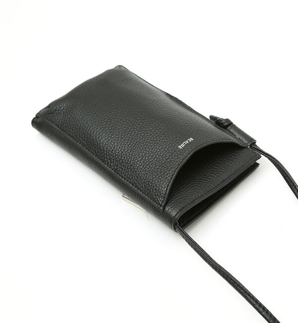 collex「【WEB限定】【BEAURE】カウレザー マルチウォレットショルダーバッグ」|ショルダー・メッセンジャー|