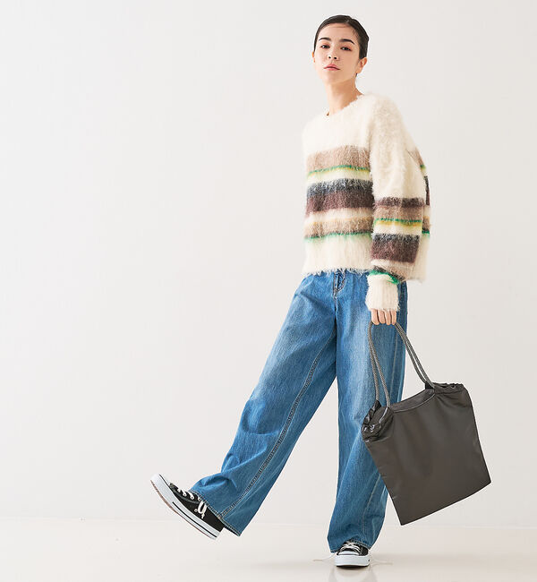 collex「【WEB限定】【CACHELLIE】コードハンドル メタリックトートバッグ」|トートバッグ|