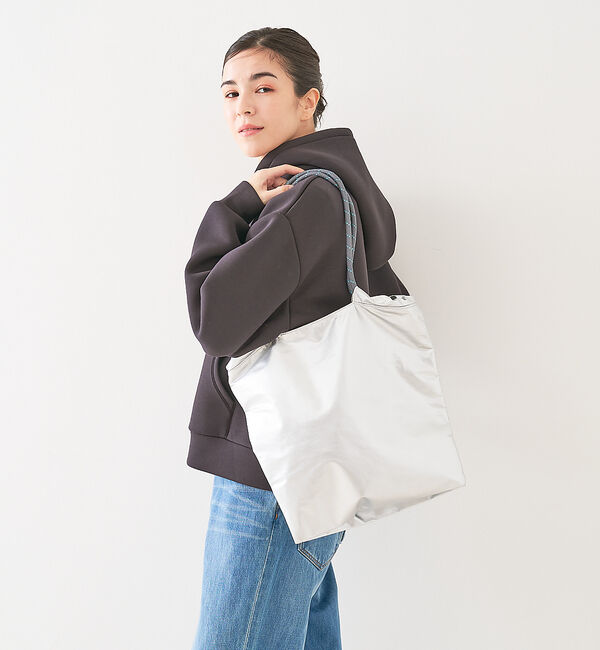 collex「【WEB限定】【CACHELLIE】コードハンドル メタリックトートバッグ」|トートバッグ|