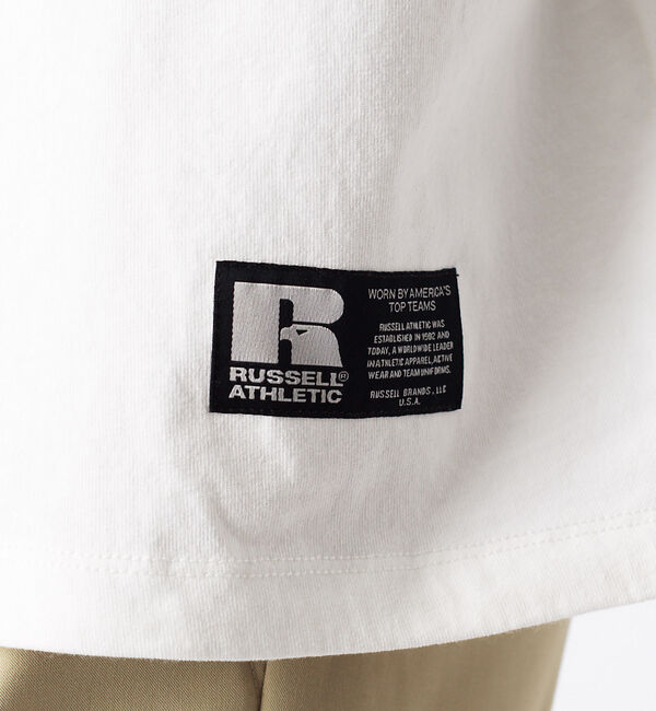 ABAHOUSE「【別注】Russell/ラッセル　ドローコード ロング Tシャツ」|Tシャツ・カットソー|