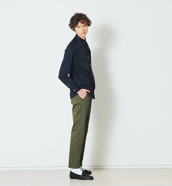 ABAHOUSE「【FLEX】36G コンパクトシルキー ギンガムチェックシャツ」|シャツ・ブラウス|