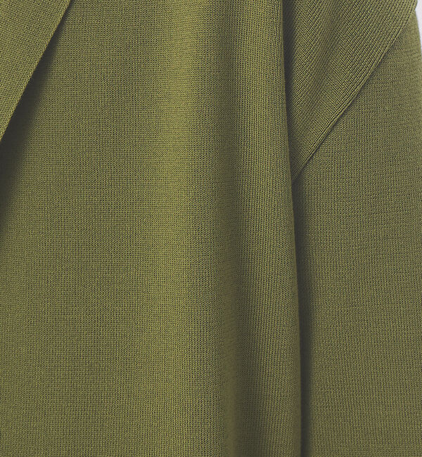 ABAHOUSE「総針 ニット ダブルジャケット カーディガン」|カーディガン|