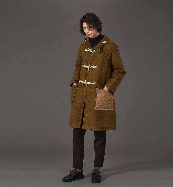 ABAHOUSE「ニードルパンチ ダッフルコート」|ダッフルコート|