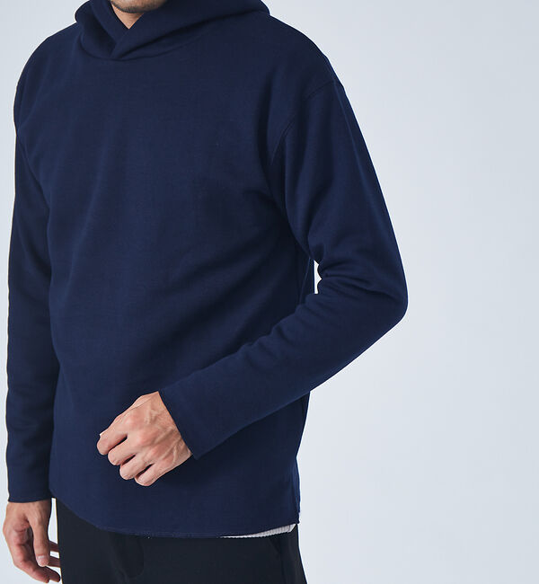 ABAHOUSE「【ダブルフェイス】配色 フード プルオーバー パーカー」|パーカー|