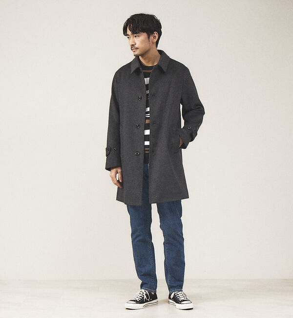 ABAHOUSE「マルチボーダー ニット」|ニット・セーター|