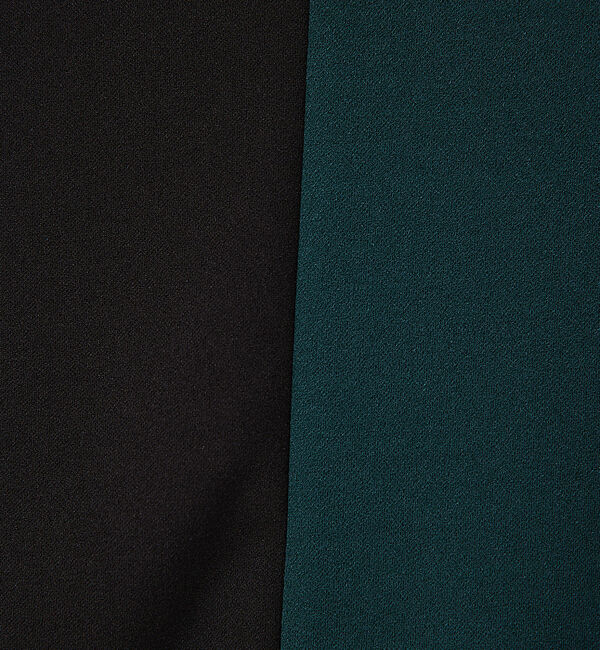 ABAHOUSE「【梨地】ストライプ切替 長袖Tシャツ / スウェット」|Tシャツ・カットソー|