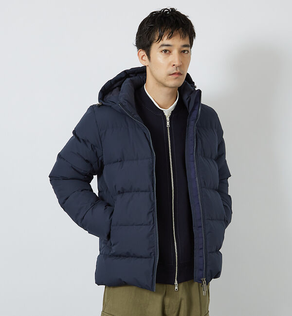 ABAHOUSE「【PYRENEX / ピレネックス】HMW012 SPOUTNIC MINI R」|ダウン|ネイビー