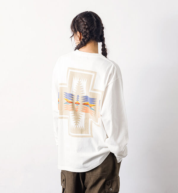 ABAHOUSE「【PENDLETON/ペンドルトン】 BACK PRINT Tシャツ / バック」|Tシャツ・カットソー|
