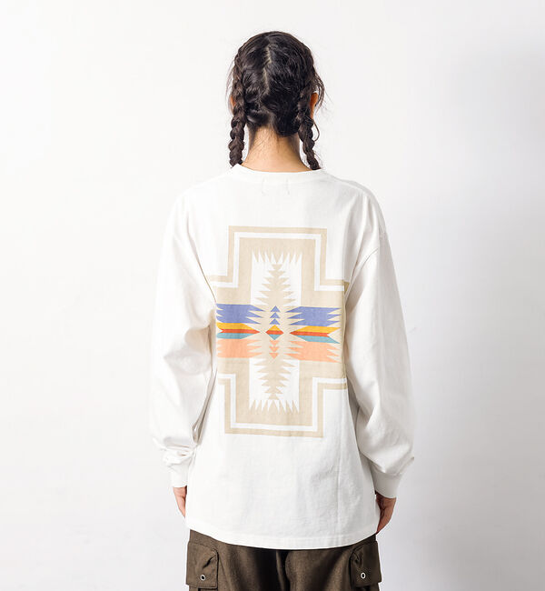 ABAHOUSE「【PENDLETON/ペンドルトン】 BACK PRINT Tシャツ / バック」|Tシャツ・カットソー|