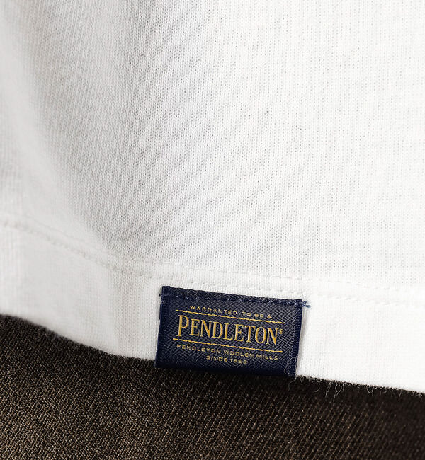ABAHOUSE「【PENDLETON/ペンドルトン】 BACK PRINT Tシャツ / バック」|Tシャツ・カットソー|
