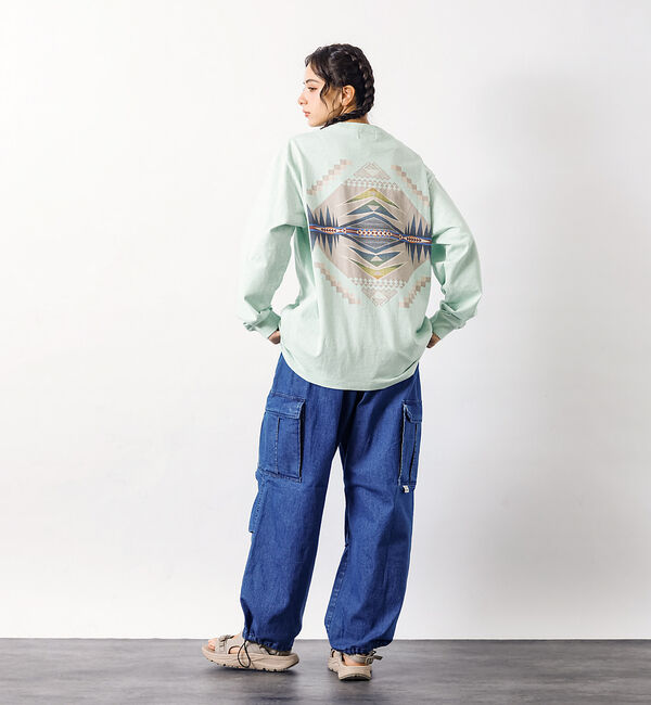 ABAHOUSE「【PENDLETON/ペンドルトン】 BACK PRINT Tシャツ / バック」|Tシャツ・カットソー|