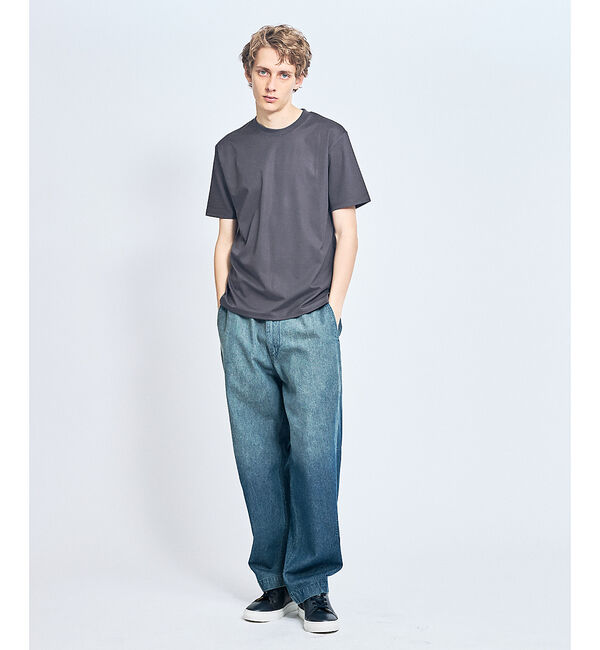 ABAHOUSE「【接触冷感/WEB限定】フリーザーTシャツ /アイスピケ ストレッチ」|Tシャツ・カットソー|