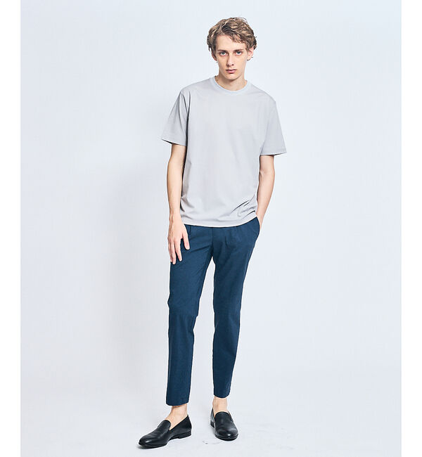 ABAHOUSE「【接触冷感/WEB限定】フリーザーTシャツ /アイスピケ ストレッチ」|Tシャツ・カットソー|