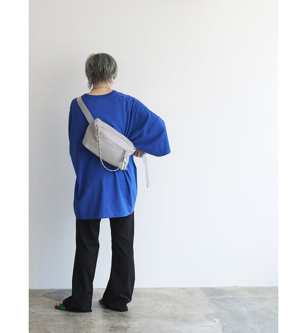 ABAHOUSE「【cheek / チーク】studs body bag/ショルダーバッグ/ユニセ」|その他|グレー